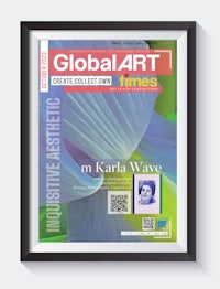 the cover of global art times